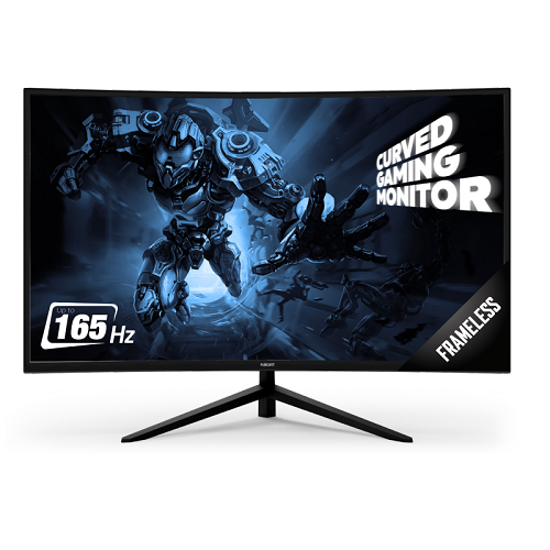 מסך מחשב גיימינג קעור סוליד 24 אינץ' Solid G24 Gaming SS FHD 5Ms 165Hz