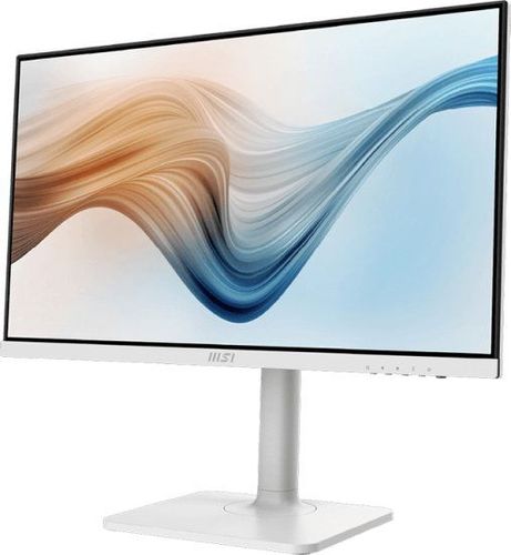 מסך מחשב 24 אינץ' עם רמקולים מובנים MSI MD24 IPS FHD 5MS HDMI USB C Monitor White