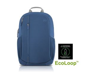 תיק גב דל איכותי כחול Dell EcoLoop Backpack Blue 15.6inch Laptop