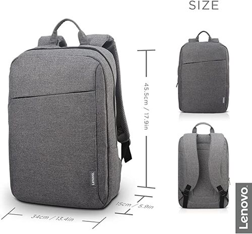 תיק גב למחשב נייד אפור Lenovo 15.6 Laptop Backpack Grey