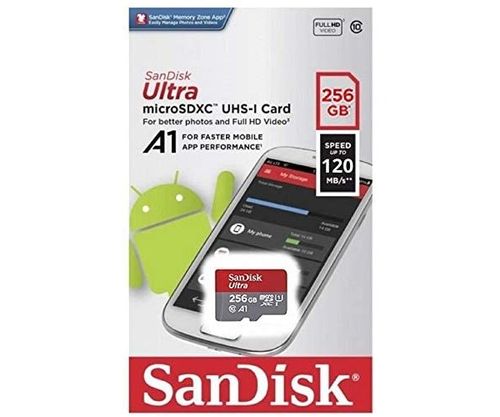 כרטיס זיכרון חיצוני SanDisk SD CARD 256GB Memory card Pro