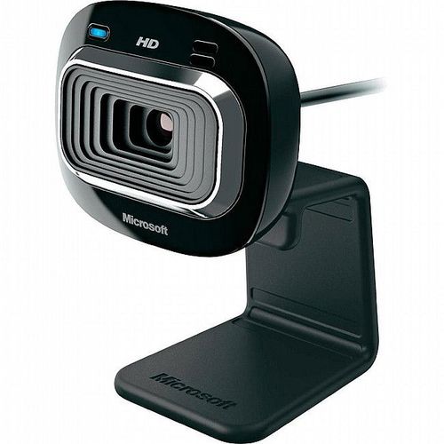 מצלמת רשת כולל מיקרופון מובנה מיקרוסופט Microsoft LifeCam 720P HD-3000