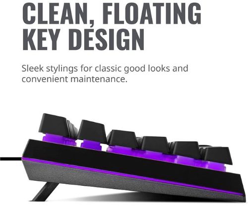 סט מקלדת ועכבר גיימינג מכני קולר מאסטר Cooler Master Gaming set MS RGB Keyboard Mouse