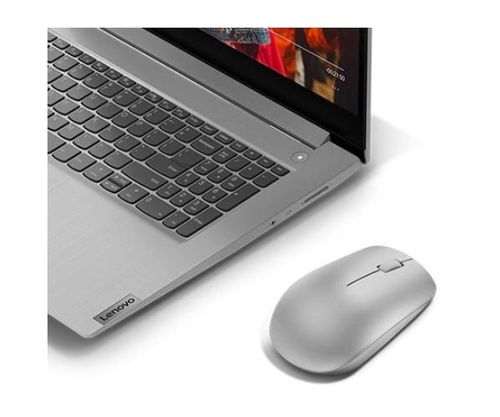 עכבר אופטי אלחוטי לנובו פלטינום Lenovo Optical Wireless Mouse Platinum Grey