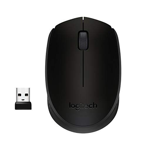 עכבר אופטי אלחוטי לוג'יטק קומפקטי במיוחד Logitech Compact Wireless Mouse Black