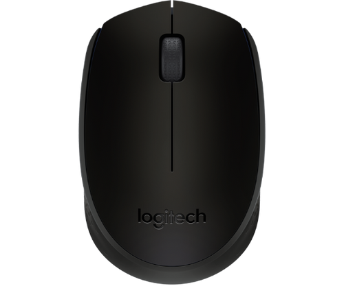 עכבר אופטי אלחוטי לוג'יטק קומפקטי במיוחד Logitech Compact Wireless Mouse Black