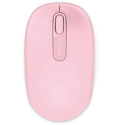 עכבר אופטי אלחוטי מיקרוסופט ורוד Microsoft Wireless Optical Mouse Pink