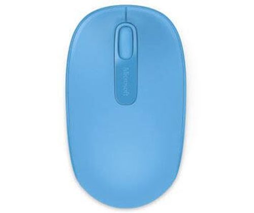 עכבר אופטי אלחוטי מיקרוסופט תכלת Microsoft Wireless Optical Mouse Light Blue