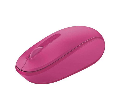 עכבר אופטי אלחוטי מיקרוסופט פוקסיה Microsoft Wireless Optical Mouse Fuchsia