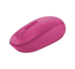 עכבר אופטי אלחוטי מיקרוסופט פוקסיה Microsoft Wireless Optical Mouse Fuchsia