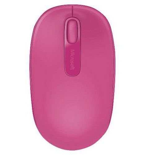 עכבר אופטי אלחוטי מיקרוסופט פוקסיה Microsoft Wireless Optical Mouse Fuchsia