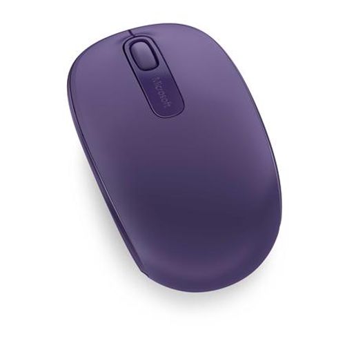 עכבר אופטי אלחוטי מיקרוסופט סגול Microsoft Wireless Optical Mouse Purple