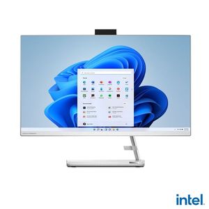 מחשב נייח LENOVO AIO 3 i5-13420H 24" 512SSD 8GB gen5 FHD White