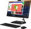 מחשב נייח LENOVO AIO 3 i5-12450H 24" 16GB 512Nvme gen4 FHD Black
