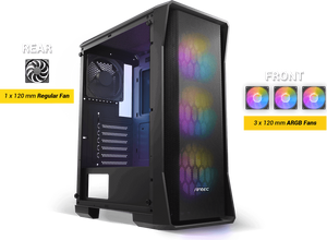 מחשב נייח גיימינג Gaming NX360 H i5-12400F 16GB 512GB SSD PCIe Win11 RTX3050