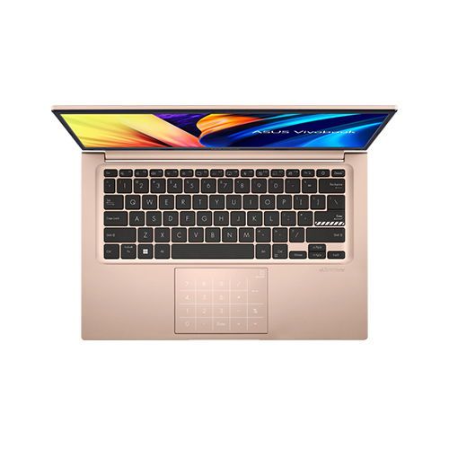 מחשב נייד מגע Asus VivoBook Touch X14 i5-1235U 512SSD 8GB IPS TerraCotta