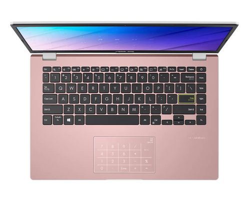 מחשב נייד ורוד Asus VivoBook GO 14 E14M Intel 4GB 128GB FHD Rose