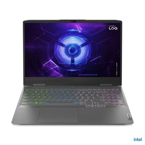 מחשב נייד Lenovo LOQ Graphics 15IR i5-12450H 16GB 512SSD RTX2050 4GB GDDR6