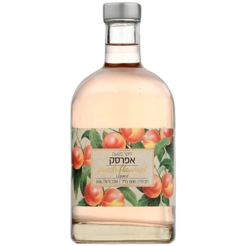 ליקר בנימינה אפרסק - 500 מ''ל - כשר לפסח