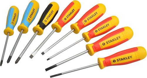 סט 8 מברגים מבודדים Stanley