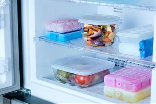 כלי אחסון מלבני פיירקס 4 ליטר מכסה לבן PYREX
