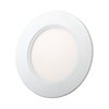 פאנל לד שקוע לבן אינטגרלי 12W 6'' 3CCT