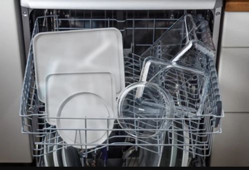 כלי אחסון עגול פיירקס 0.6 ליטר מכסה לבן PYREX