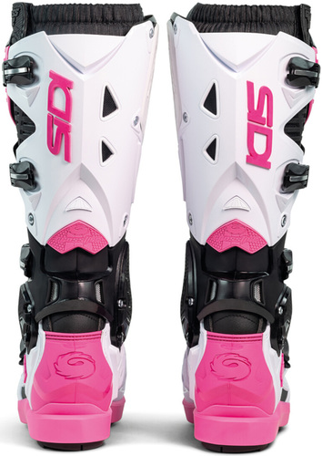 מגף רכיבה סידי שחור / ורוד / לבן - SIDI CROSSFIRE 3 SRS 