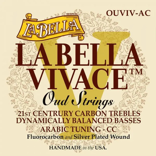 סט מיתרים לעוד LA BELLA DO-DO OUVIV-AC	