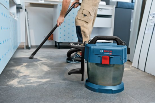 שואב אבק תעשייתי יבש רטוב נטען Bosch GAS 18V-10L 18V - גוף בלבד ללא סוללה וללא מטען