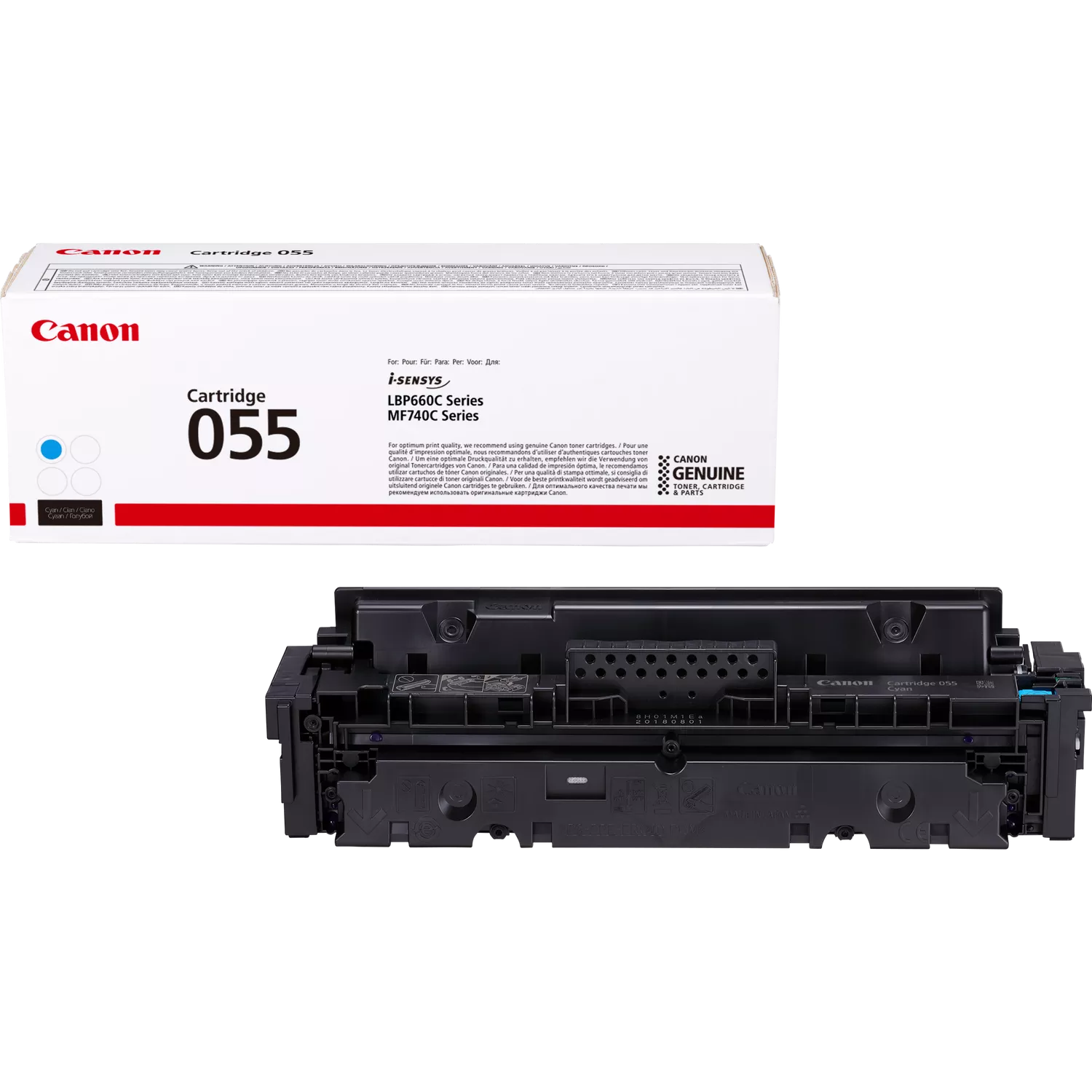 טונר קנון כחול Canon 055C - מקורי