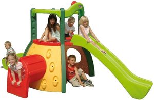 מתקן מנהרה ומגלשה כפולה - רב חובל