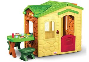 בית משחק לילדים פיקניק במרפסת - צבעוני