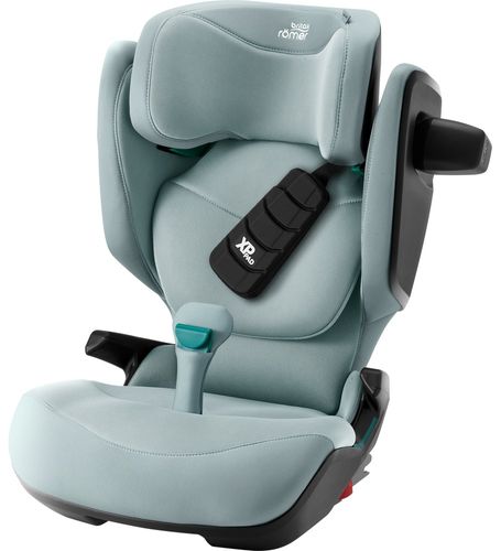 בוסטר לילדים קידפיקס פרו Kidfix PRO עם חיבור איזופיקס, אפשרות השכבה ובדים מנדפי זיעה - ירוק Harbor Blue