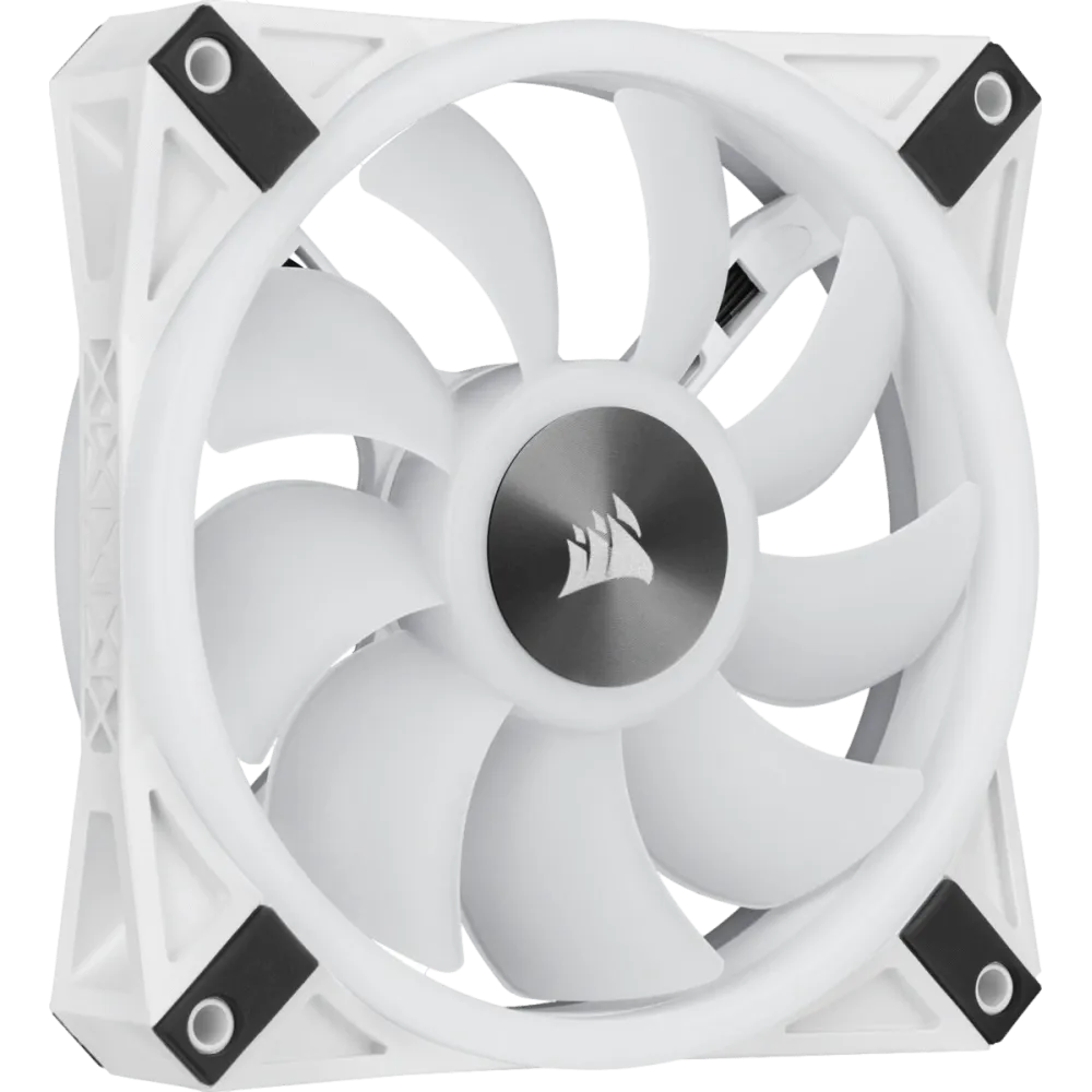 מאוורר לבן CORS QL120 RGB 1FAN