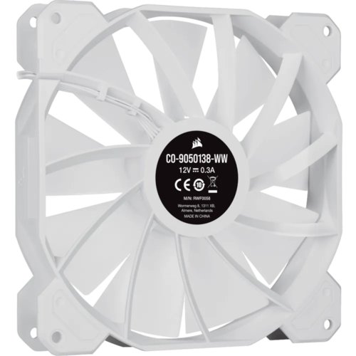 מאוורר לבן+בקר CORS SP140 EL2FAN