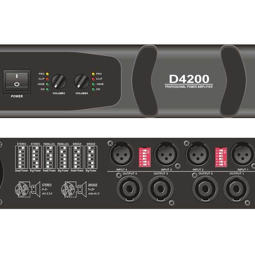 מגבר כוח Seer D4200