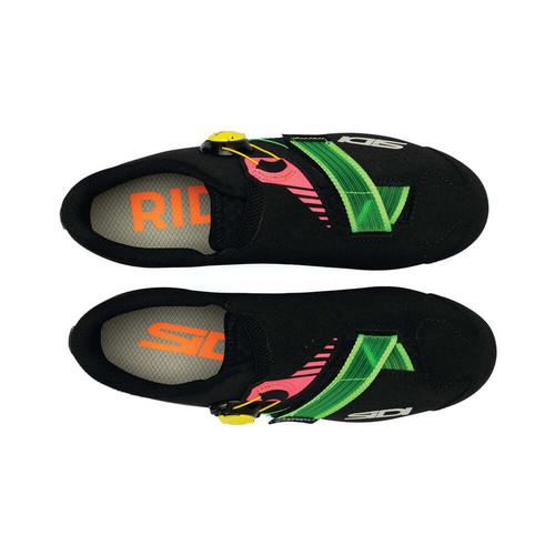 נעלי רכיבה לאופניים סידי שחור / ירוק / אדום - SIDI AERTIS MTB SHOES