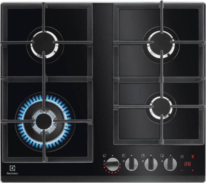 כיריים גז Electrolux KGG64362K אלקטרולוקס