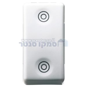 לחצן דו כיווני עם סימון כפול של עיגולים Top System NO 1-0-2 גוויס 