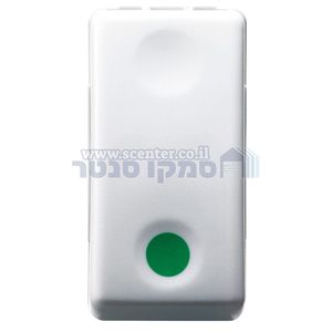 לחצן הפעלה ירוק 1 מודול Top System NO+NC 10A גוויס 