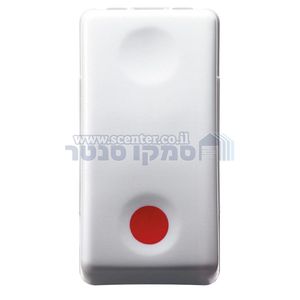 לחצן עצירה אדום 1 מודול Top System NO+NC 10A גוויס 