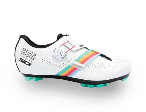 נעלי רכיבה לאופניים סידי לבן - SIDI COFFEE GRINDER MTB SHOES