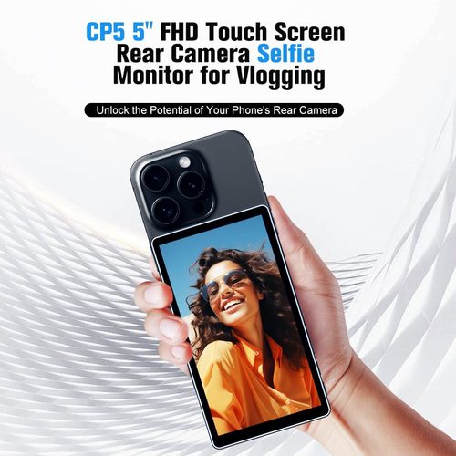 מוניטור אלחוטי לסמארטפון Shimbol CP5 1080p Full HD 5'' Touch Screen Wireless Monitor