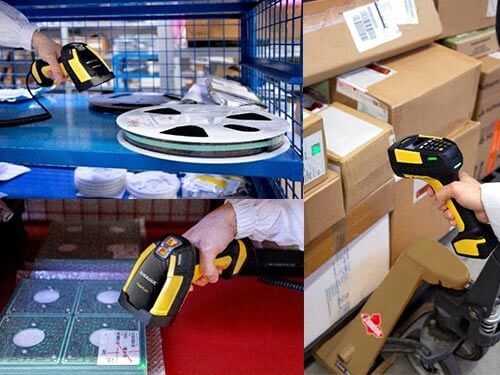 קורא ברקודים מוקשח אלחוטי Datalogic PowerScan 9600 HP RADIO