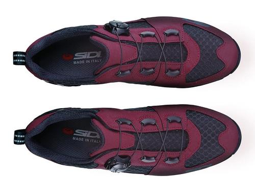 נעלי רכיבה לאופניים סידי בורדו / שחור - SIDI TURBO MTB SHOES