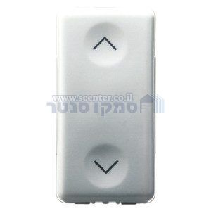 מפסק תריס חד קוטבי 1 מודול Top System 10A 1-0-2 גוויס 