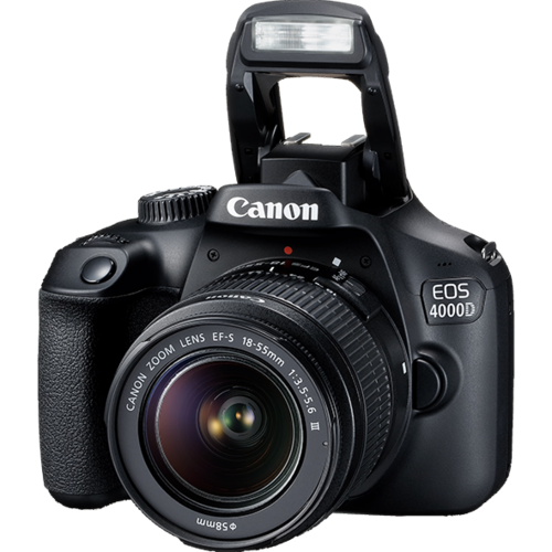 מצלמה Dslr (רפלקס) קנון Canon EOS 4000d + 18-55