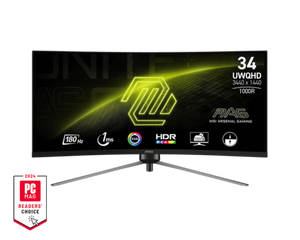 מסך גיימינג קעור "34 MSI MAG 345CQR
