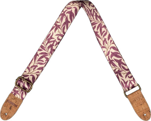 רצועה לגיטרה CASCHA CGS-VC4 MAUVE LEAVES